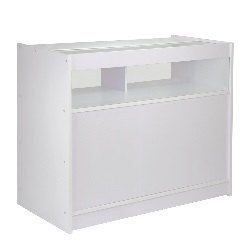 bancone bianco monstershop 120 cm x 60 cm x 90 cm