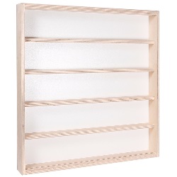 vetrina v32 per modellismo in legno di betulla