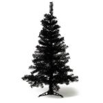 Foto Albero di Natale di colore nero