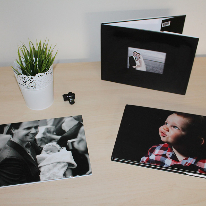 album foto pagine nere