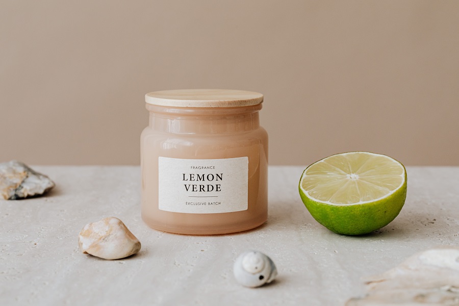 candela profumata per ambienti