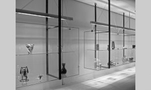 espositore principale a vetro