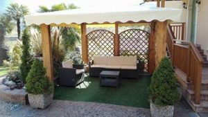 Offerte gazebo in legno da giardino