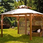 offerte gazebo in legno da giardino
