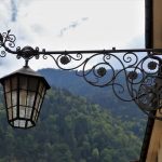 Lampione in Ferro Battuto da Esterno e Giardino