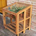 serre piccole in legno e vetro